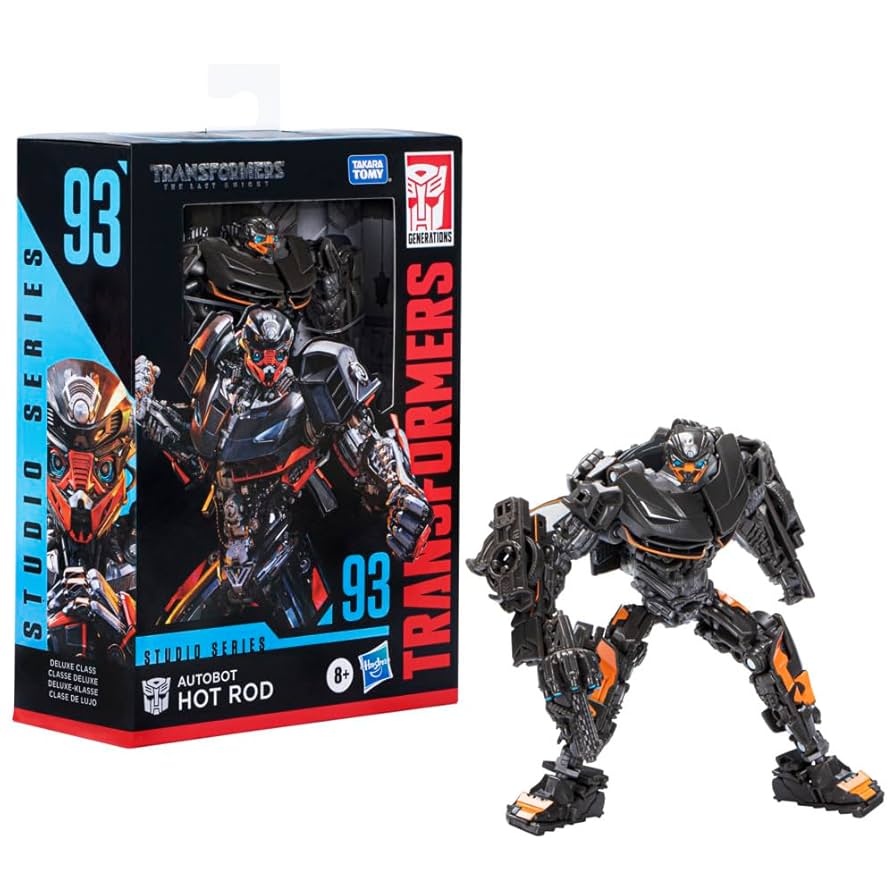 特撮 TRANSFORMERS AUTOBOT HOT ROD TLK-20 Transformers The Last Knight Deluxe Class TLK-20 Autobot Hot